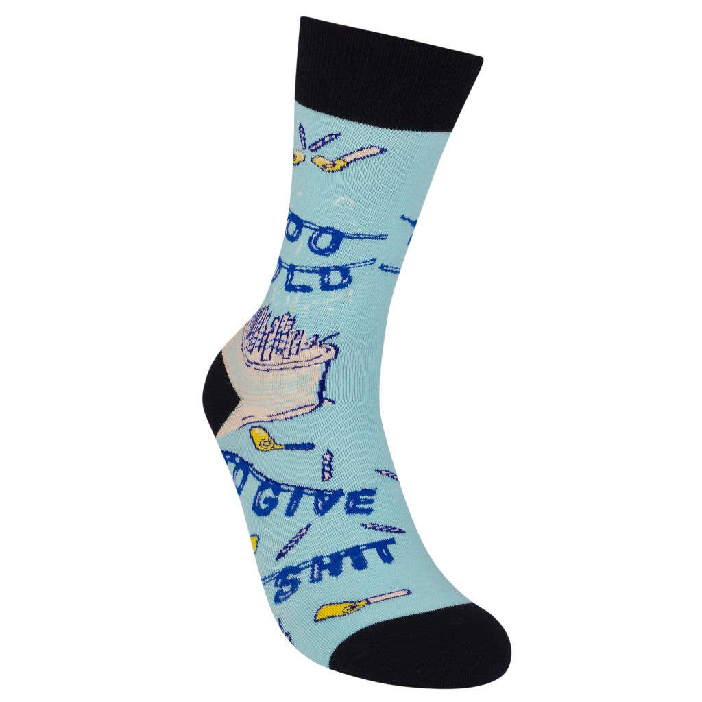 Too Old To Give A Shit Socks - HER Home Design Boutique